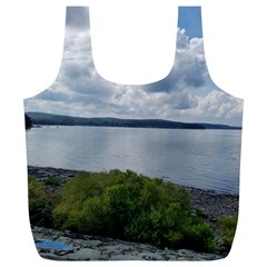 Lake Wallenpaupack Full Print Recycle Bag (xl) by canvasngiftshop