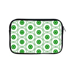 White Green Shapes Apple Macbook Pro 13  Zipper Case by Mariart