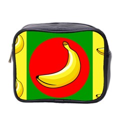 Banana Republic Flags Yellow Red Mini Toiletries Bag (two Sides) by HermanTelo