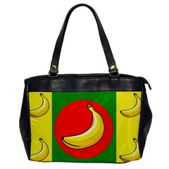 Banana Republic Flags Yellow Red Oversize Office Handbag