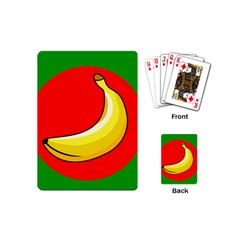 Banana Republic Flags Yellow Red Playing Cards Single Design (mini)