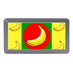 Banana Republic Flags Yellow Red Memory Card Reader (mini) by HermanTelo