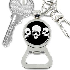 Halloween Horror Skeleton Skull Bottle Opener Key Chain by HermanTelo