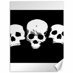 Halloween Horror Skeleton Skull Canvas 36  X 48 