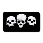 Halloween Horror Skeleton Skull Medium Bar Mats 16 x8.5  Bar Mat