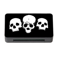 Halloween Horror Skeleton Skull Memory Card Reader With Cf