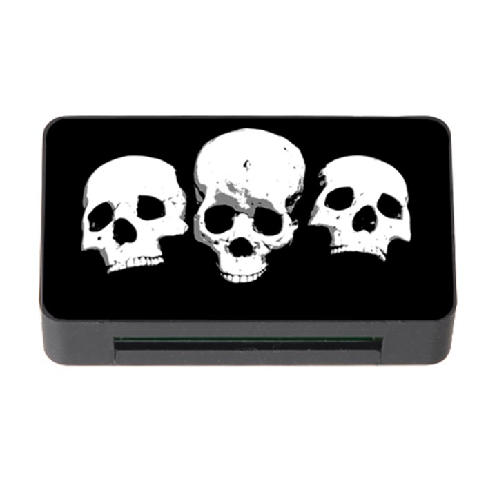 Halloween Horror Skeleton Skull Memory Card Reader with CF