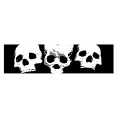 Halloween Horror Skeleton Skull Satin Scarf (oblong) by HermanTelo