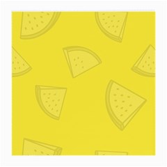 Yellow Pineapple Background Medium Glasses Cloth