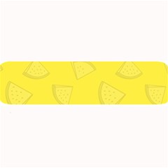 Yellow Pineapple Background Large Bar Mats