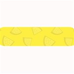 Yellow Pineapple Background Large Bar Mats 32 x8.5  Bar Mat