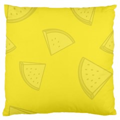 Yellow Pineapple Background Large Cushion Case (one Side)