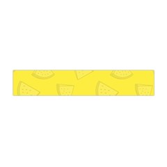 Yellow Pineapple Background Flano Scarf (mini) by HermanTelo