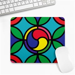 Colors Patterns Scales Geometry Large Mousepads by HermanTelo