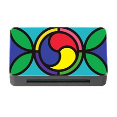 Colors Patterns Scales Geometry Memory Card Reader With Cf