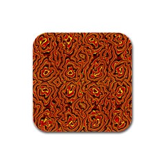 Rby 89 Rubber Square Coaster (4 Pack)  by ArtworkByPatrick