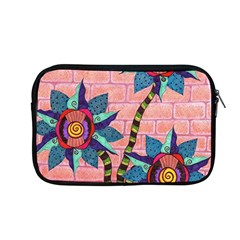 Brick Wall Flower Pot In Color Apple Macbook Pro 13  Zipper Case by okhismakingart