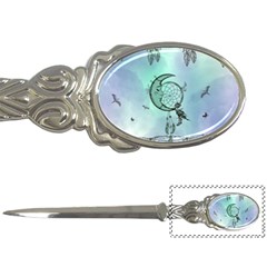 Dreamcatcher With Moon And Feathers Letter Opener by FantasyWorld7