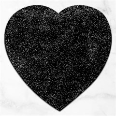 Elegant Black And White Design Jigsaw Puzzle (heart) by yoursparklingshop