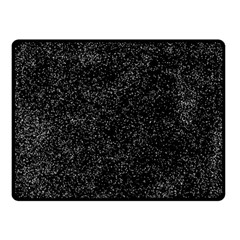 Elegant Black And White Design Double Sided Fleece Blanket (small)  by yoursparklingshop