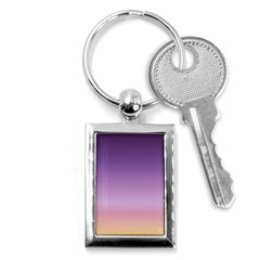 Sunset Evening Shades Key Chain (rectangle) by designsbymallika