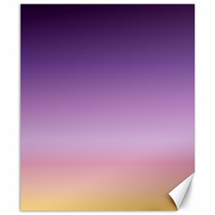 Sunset Evening Shades Canvas 8  X 10  by designsbymallika