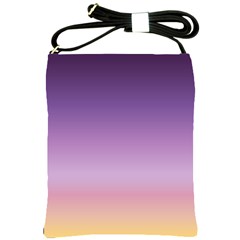 Sunset Evening Shades Shoulder Sling Bag by designsbymallika