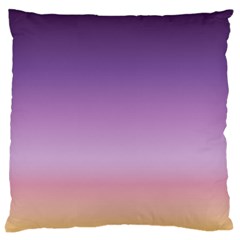 Sunset Evening Shades Large Cushion Case (one Side) by designsbymallika