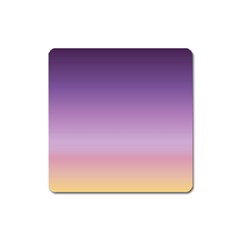 Sunset Evening Shades Square Magnet