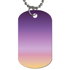 Sunset Evening Shades Dog Tag (one Side) by designsbymallika