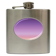 Sunset Evening Shades Hip Flask (6 Oz) by designsbymallika