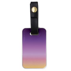 Sunset Evening Shades Luggage Tag (one Side) by designsbymallika