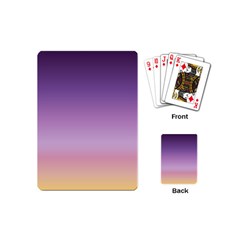 Sunset Evening Shades Playing Cards Single Design (mini) by designsbymallika