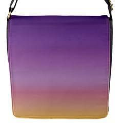 Sunset Evening Shades Flap Closure Messenger Bag (s) by designsbymallika