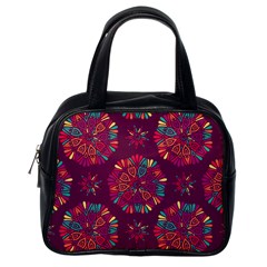 Circle Pattern Classic Handbag (one Side) by designsbymallika