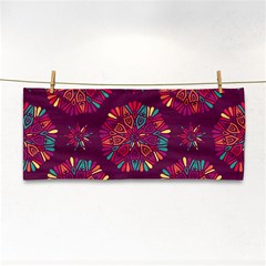 Circle Pattern Hand Towel