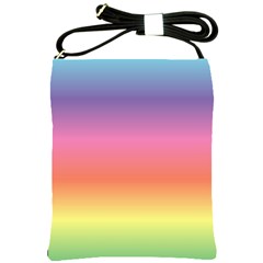 Rainbow Shades Shoulder Sling Bag by designsbymallika