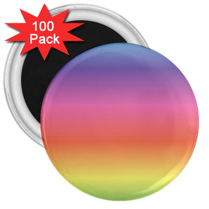 RAINBOW SHADES 3  Magnets (100 pack)