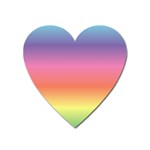 RAINBOW SHADES Heart Magnet Front