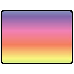 Rainbow Shades Double Sided Fleece Blanket (large)  by designsbymallika