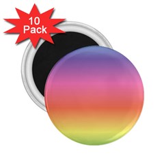 Rainbow Shades 2 25  Magnets (10 Pack)  by designsbymallika