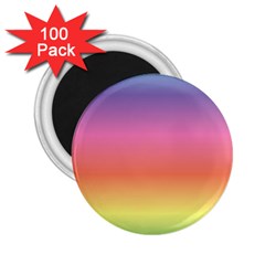 Rainbow Shades 2 25  Magnets (100 Pack)  by designsbymallika