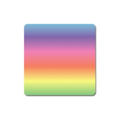 Rainbow Shades Square Magnet by designsbymallika