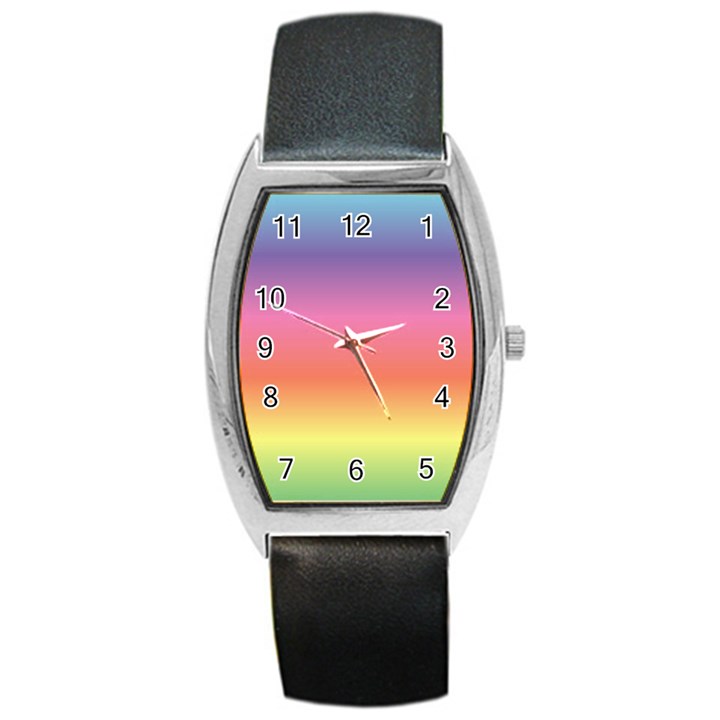 RAINBOW SHADES Barrel Style Metal Watch