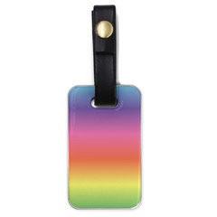 Rainbow Shades Luggage Tag (one Side) by designsbymallika