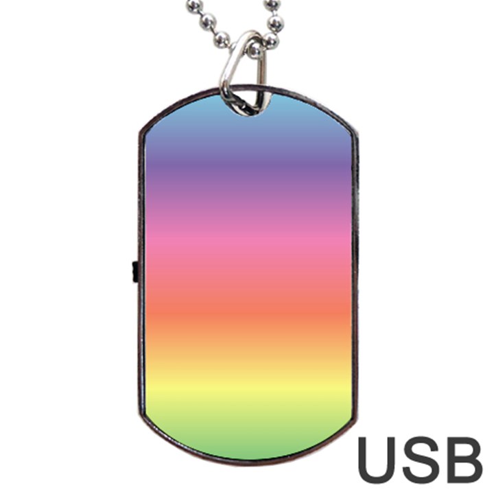 RAINBOW SHADES Dog Tag USB Flash (One Side)