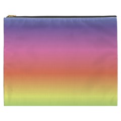 Rainbow Shades Cosmetic Bag (xxxl) by designsbymallika