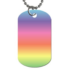 Rainbow Shades Dog Tag (two Sides) by designsbymallika