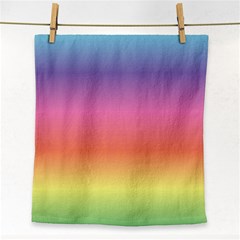 Rainbow Shades Face Towel by designsbymallika