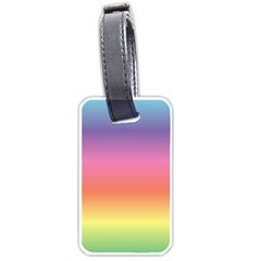 Rainbow Shades Luggage Tag (one Side) by designsbymallika